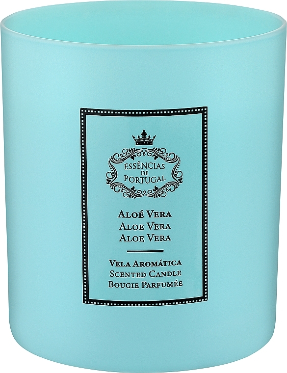 Ароматическая свеча "Алоэ вера" - Essencias De Portugal Aloe Vera Scented Candle — фото N1