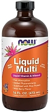 Парфумерія, косметика Рідкі мультивітаміни, дикі ягоди - Now Foods Liquid Multi Wild Berry