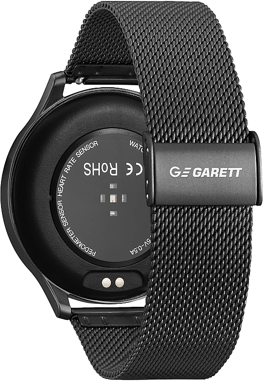 Смартгодинник, чорна сталь - Garett Smartwatch Classy — фото N2