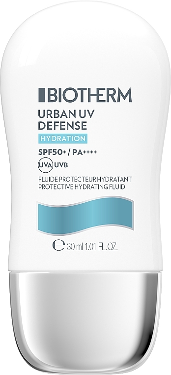 Увлажняющий солнцезащитный флюид для лица - Biotherm Urban UV Defense Protective Hydrating Fluid SPF 50+ — фото N1