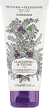 Живильний крем для рук - Woods of Windsor Blackberry & Thyme Hand Cream — фото N1