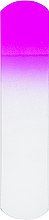 Парфумерія, косметика Пилочка кришталева для нігтів 08-1602, 160мм, прозоро-фіолетова - SPL
