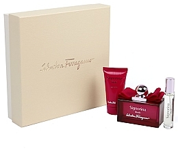 Духи, Парфюмерия, косметика Salvatore Ferragamo Signorina Ribelle - Набор (edp/100ml + edp/10ml + b/lot/50ml)