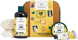 Духи, Парфюмерия, косметика Набор, 5 продуктов - The Body Shop Sweetness & Sunshine Mango Essentials Gift