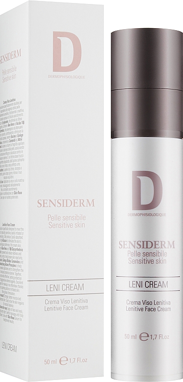 Крем для чувствительной или куперозной кожи - Dermophisiologique Sensiderm Leni Cream — фото N2