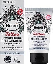 Заспокійлива мазь для догляду за татуюванням - Balea Tattoo Skin Care Ointment — фото N2