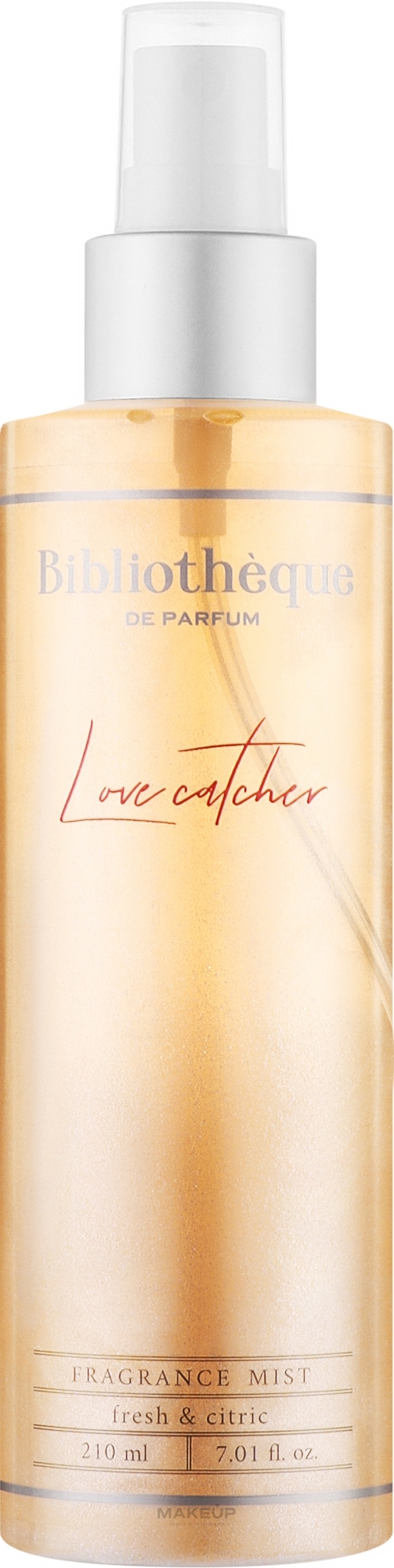 Bibliotheque de Parfum Love Catcher - Парфумований міст для тіла із шимером — фото 210ml