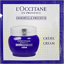 Духи, Парфюмерия, косметика Увлажняющий крем для лица - L'Occitane Immortelle Precisious Cream Facial Moisturizer (пробник)