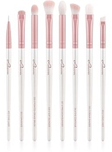 Парфумерія, косметика Набір пензлів для макіяжу, 8 шт. - Luvia Cosmetics All Eye Want Prime Vegan Candy Brush Set