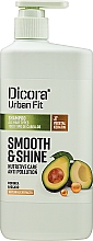 Шампунь для всех типов волос - Dicora Urban Fit Shampoo Smooth & Shine — фото N3