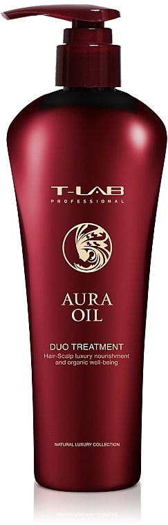 Восстанавливающий кондиционер для сухих и поврежденных волос - T-LAB Professional Aura Oil Duo Treatment