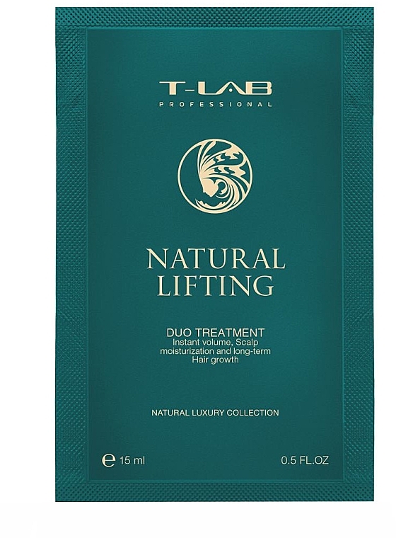 Кондиционер для увеличения объема волос - T-LAB Professional Natural Lifting Duo Treatment (пробник) — фото N1