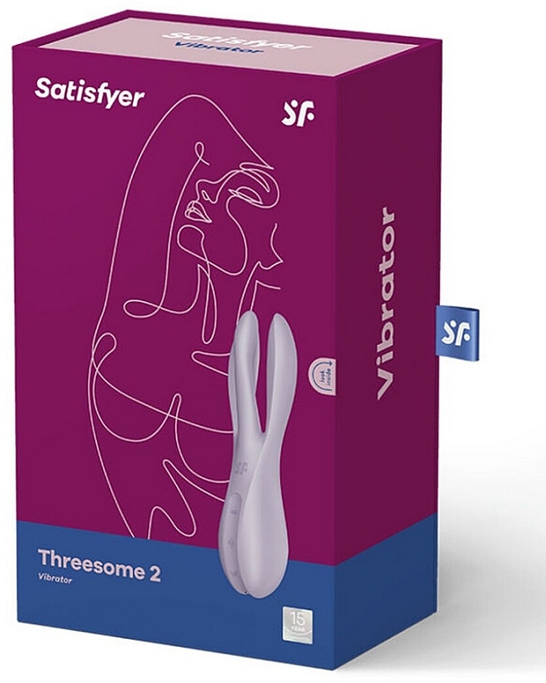 Вібратор - Satisfyer Vibe Threesome 2 Violet — фото N1