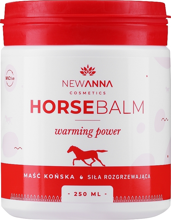 Согревающий бальзам для тела "Лошадиная сила" - New Anna Cosmetics Horse Balm Warming Power — фото N1