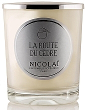 Nicolai Parfumeur Createur La Route Du Cedre - Парфумована свічка — фото N1