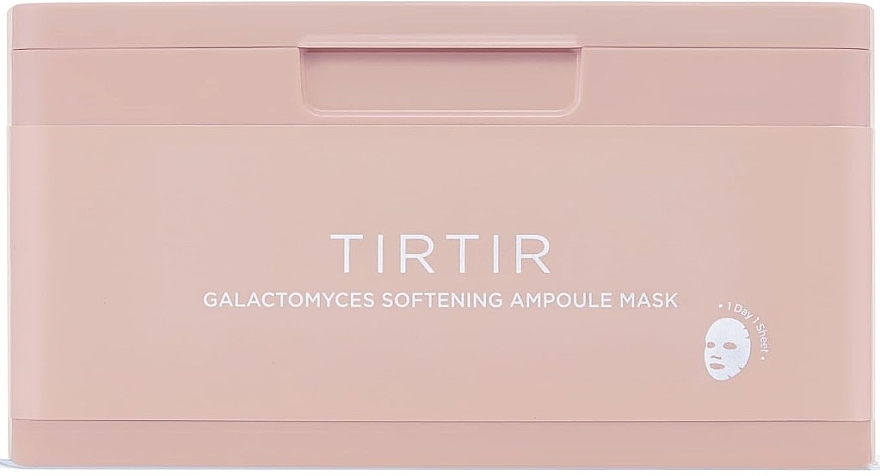 Маска для лица с галактомисисом - Tirtir Galactomyces Softening Ampoule Mask — фото N1