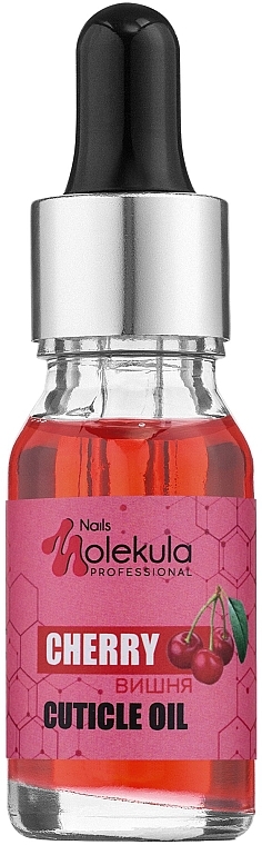Масло по уходу за кутикулой "Вишня" - Nails Molekula Professional Cuticle Oil