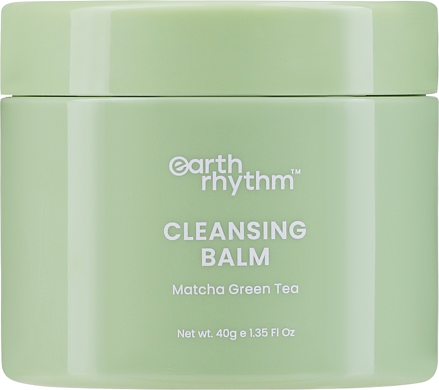 Очищувальний бальзам із зеленим чаєм - Earth Rhythm Matcha Green Tea Cleansing Balm — фото N2