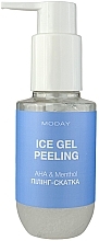 Отшелушивающая пилинг-скатка для лица на основе AHA кислот и ментола - MODAY Ice Gel Peeling — фото N1