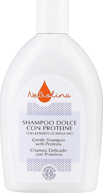 Шампунь для волосся, з протеїнами - Nebiolina Shampoo with Protection — фото N1