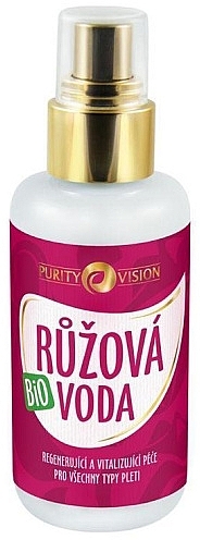 Розовая вода - Purity Vision Bio Rose Water — фото N1