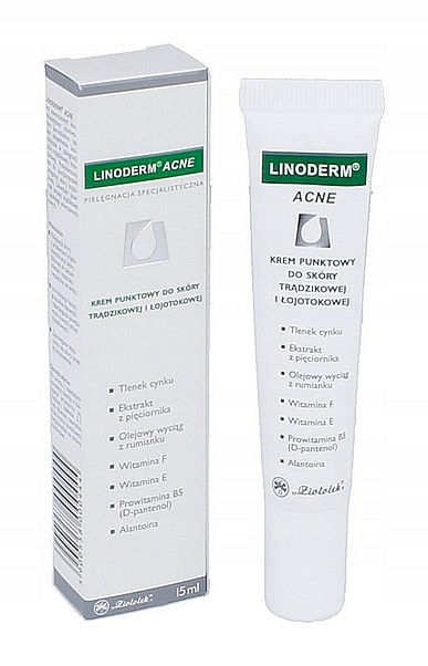 Косметический крем для лица - Ziololek Linoderm Acne Cream — фото N1