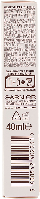 Сонцезахисний флюїд для обличчя - Garnier Ambre Solaire Anti-Dark Spots Protection Fluid SPF50 — фото N3