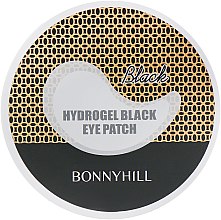 Антивозрастные черные гидрогелевые патчи - Beauadd Bonnyhill Hydrogel Black Eyepatch — фото N2