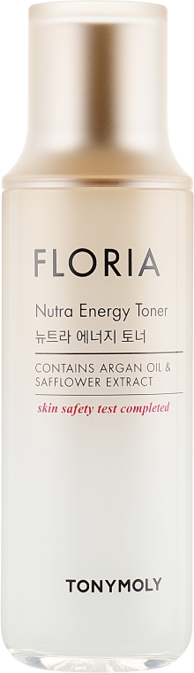 Енергетичний живильний тонік з арганієвою олією для обличчя - Tony Moly Floria Nutra Energy Toner With Argan Oil — фото N2