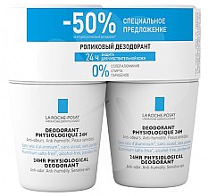 Духи, Парфюмерия, косметика Набор - La Roche-Posay Physiological (deo/roll-on/2x50ml)