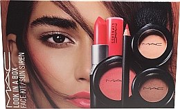 Парфумерія, косметика Набір, 6 продуктів - MAC Cosmetics Look in a Box Face Kit Sun Siren