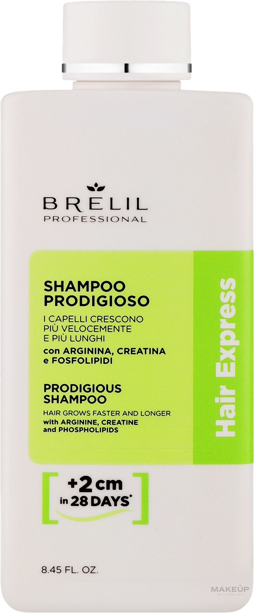 Шампунь для інтенсивного росту волосся - Brelil Hair Express Treatment Prodigious Shampoo — фото 250ml