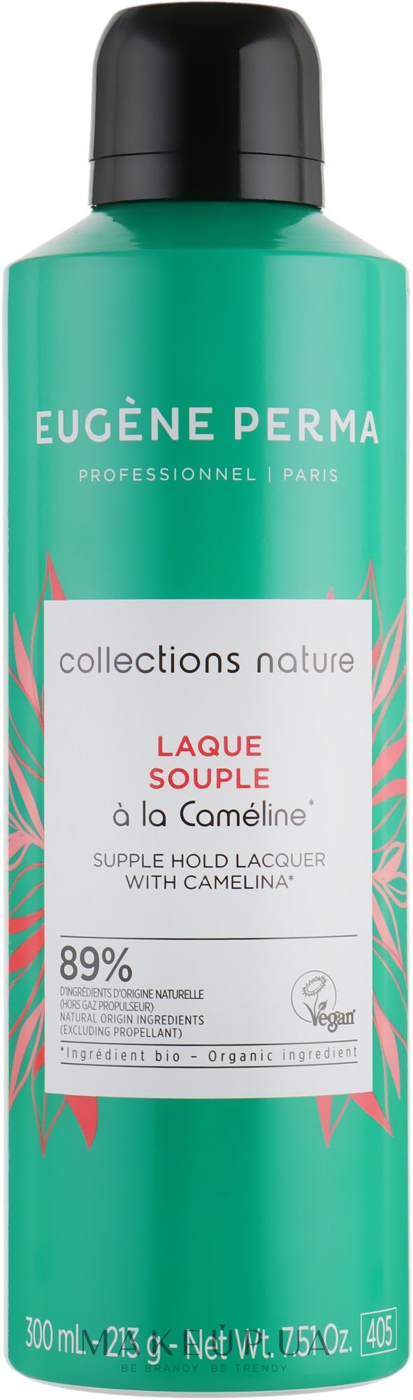 Лак для волос лёгкой фиксации - Eugene Perma Collections Nature Laque Souple — фото 300ml