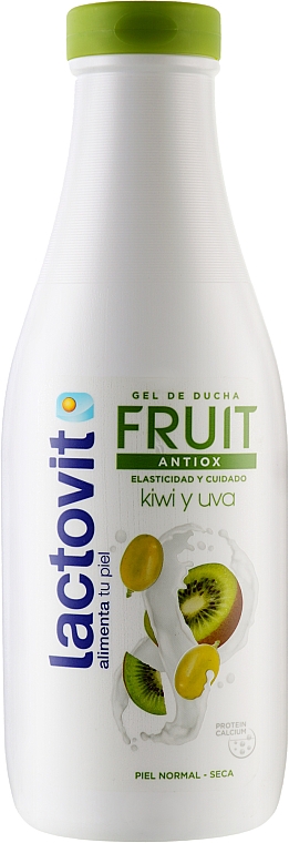 Гель для душа "Киви и виноград" - Lactovit Fruit Antiox Shower Gel — фото N1