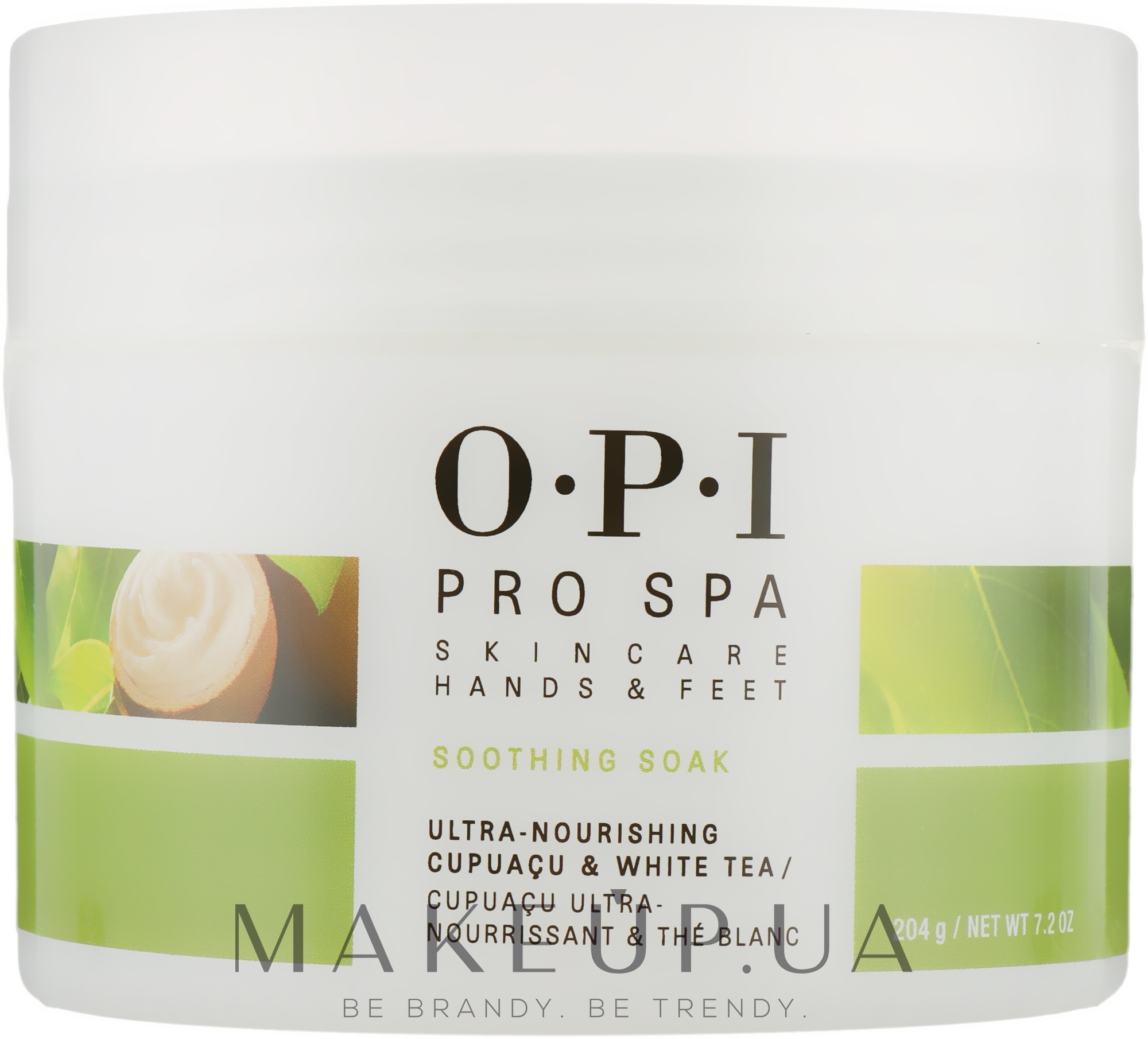 Смягчающее средство для педикюрной ванночки - OPI ProSpa Skin Care Hands&Feet Soothing Soak — фото 204g