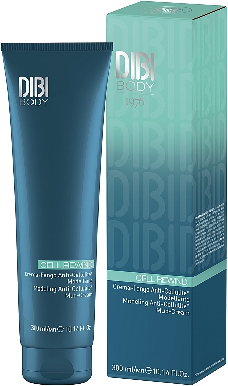 УЦІНКА Моделювальний антицелюлітний грязьовий крем - DIBI Milano Cell Rewind Modeling Anti-cellulite Mud Cream * — фото N1