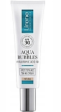 Тонувальний сонцезахисний крем для обличчя - Lirene Aqua Bubbles Toning Cream SPF 30 — фото N1