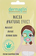 Маска для обличчя - Dermaglin #Natural Effect — фото N1
