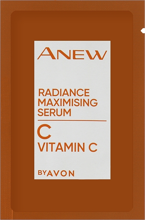 Сироватка для обличчя з вітаміном С «Максимальне сяйво» - Avon Anew Radiance Maximising Serum (пробник) — фото N1
