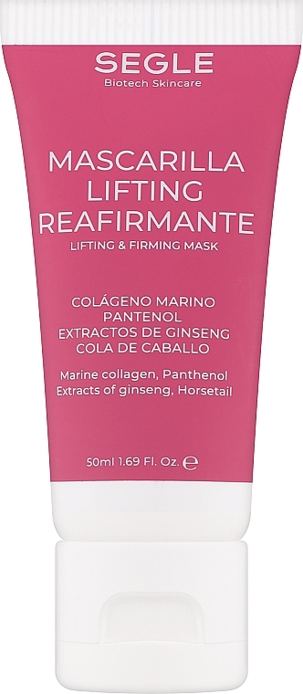 Лифтинг маска для лица - Segle DMAE Lift 10 Lifting And Firming Mask — фото N1