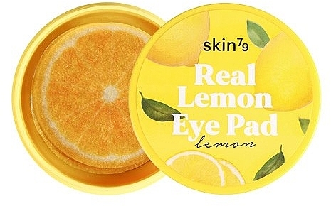 Подушечки для очей і обличчя "Лимон" - Skin79 Brightening Real Lemon Eye Pad — фото N1
