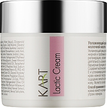 Духи, Парфюмерия, косметика Увлажняющий крем на молочной основе - Kart Facial Lactic Cream 