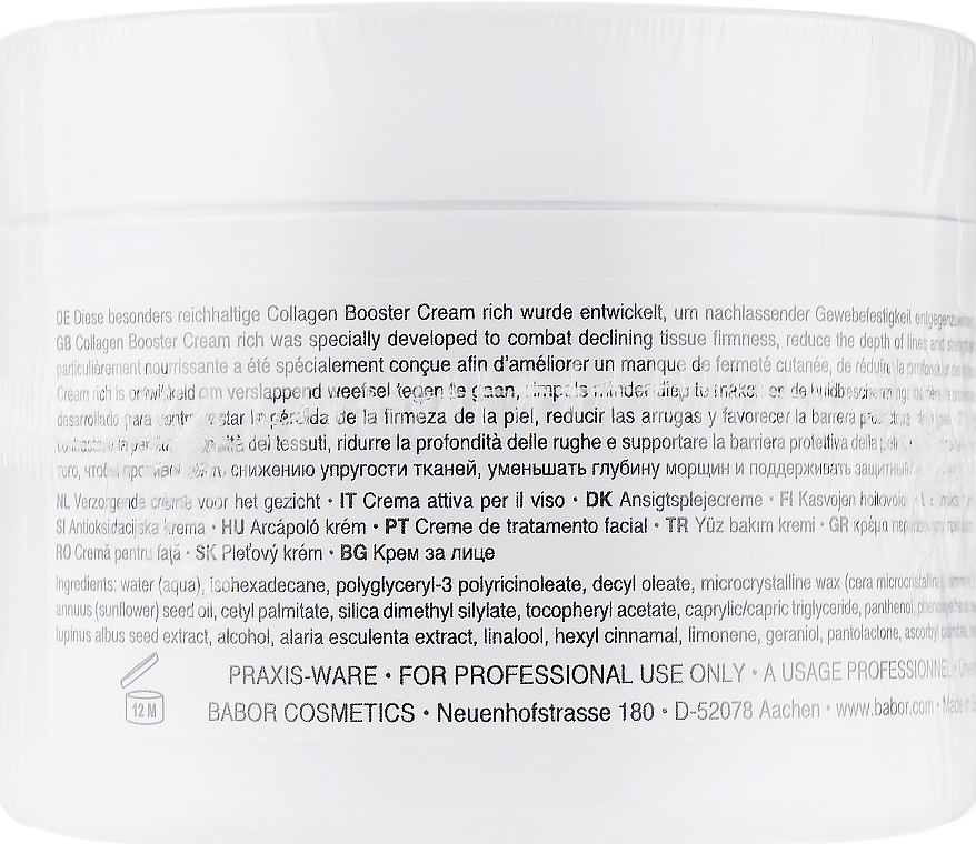 Крем-бустер для обличчя - Babor Doctor Babor Lifting Cellular Collagen Booster Cream Rich — фото N3