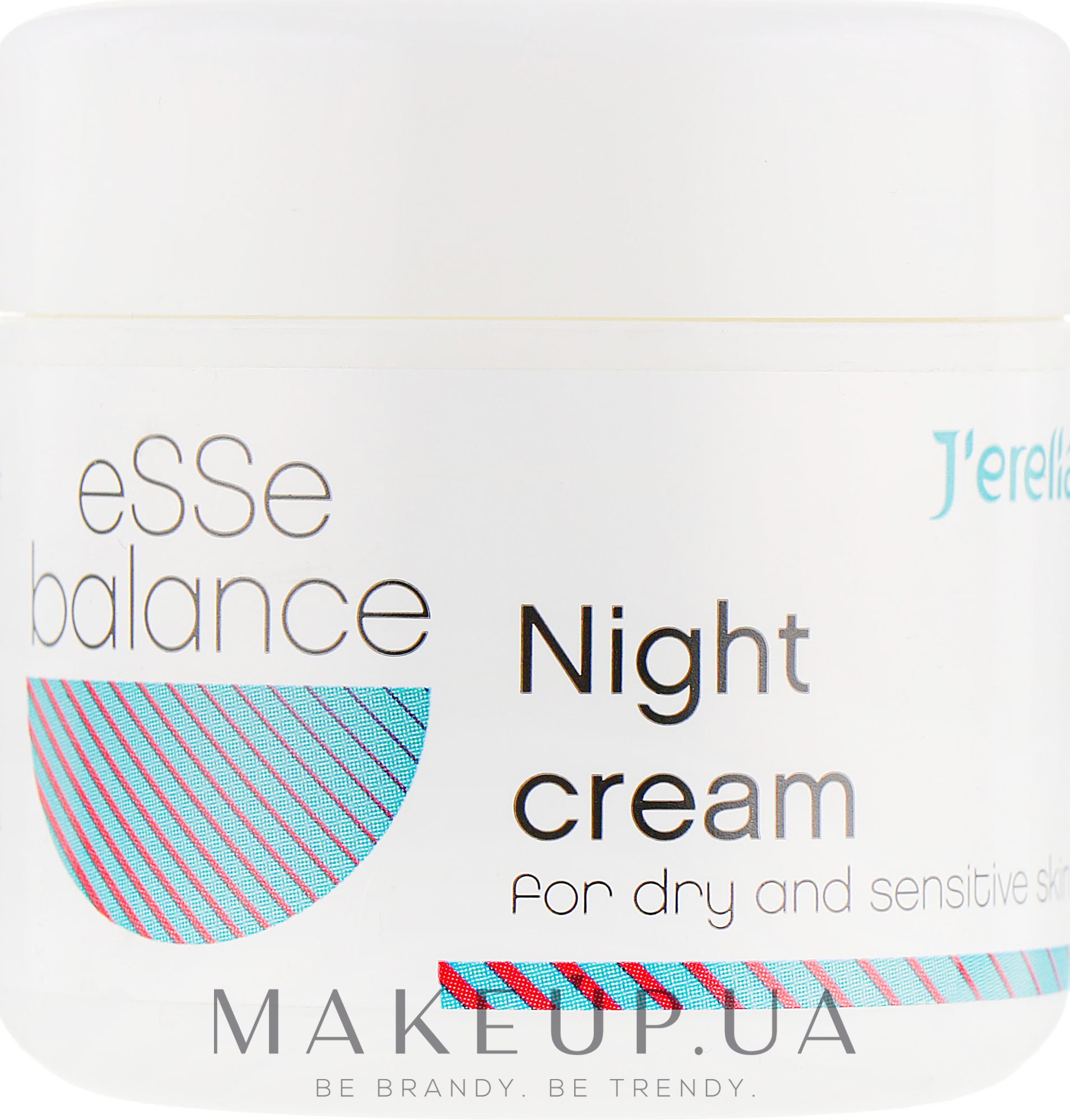 Ночной крем для сухой и чувствительной кожи - J'erelia Esse Balance — фото 50ml