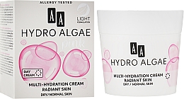 Денний мультизволожувальний крем для сухої й нормальної шкіри - АА Hydro Algae Pink Cream — фото N2