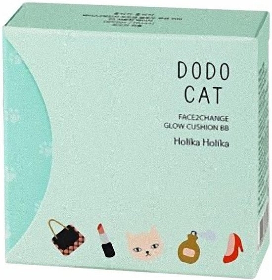 Кушон - Holika Holika Face 2 Change DoDo Cat Glow Cushion — фото N3