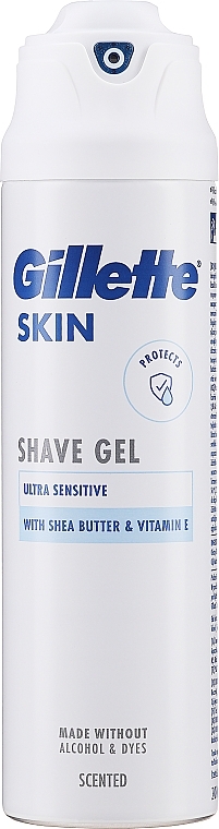 Гель для гоління - Gillette Fusion 5 Ultra Sensitive Shave Gel — фото N7