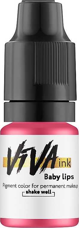 Пигмент для перманентного макияжа губ, 6 мл - Viva ink Baby Lips — фото N1