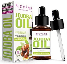 Гидропитательный концентрат - Biovene Jojoba Oil 100% Pure — фото N1