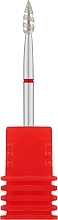 Парфумерія, косметика Фреза алмазна "Брунька" 257 027LXR, діаметр 2,7 мм, червона, торнадо - Nail Drill